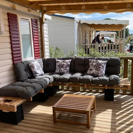 Campingplatz Mobil 4-6 Personnes Canet-en-Roussillon
